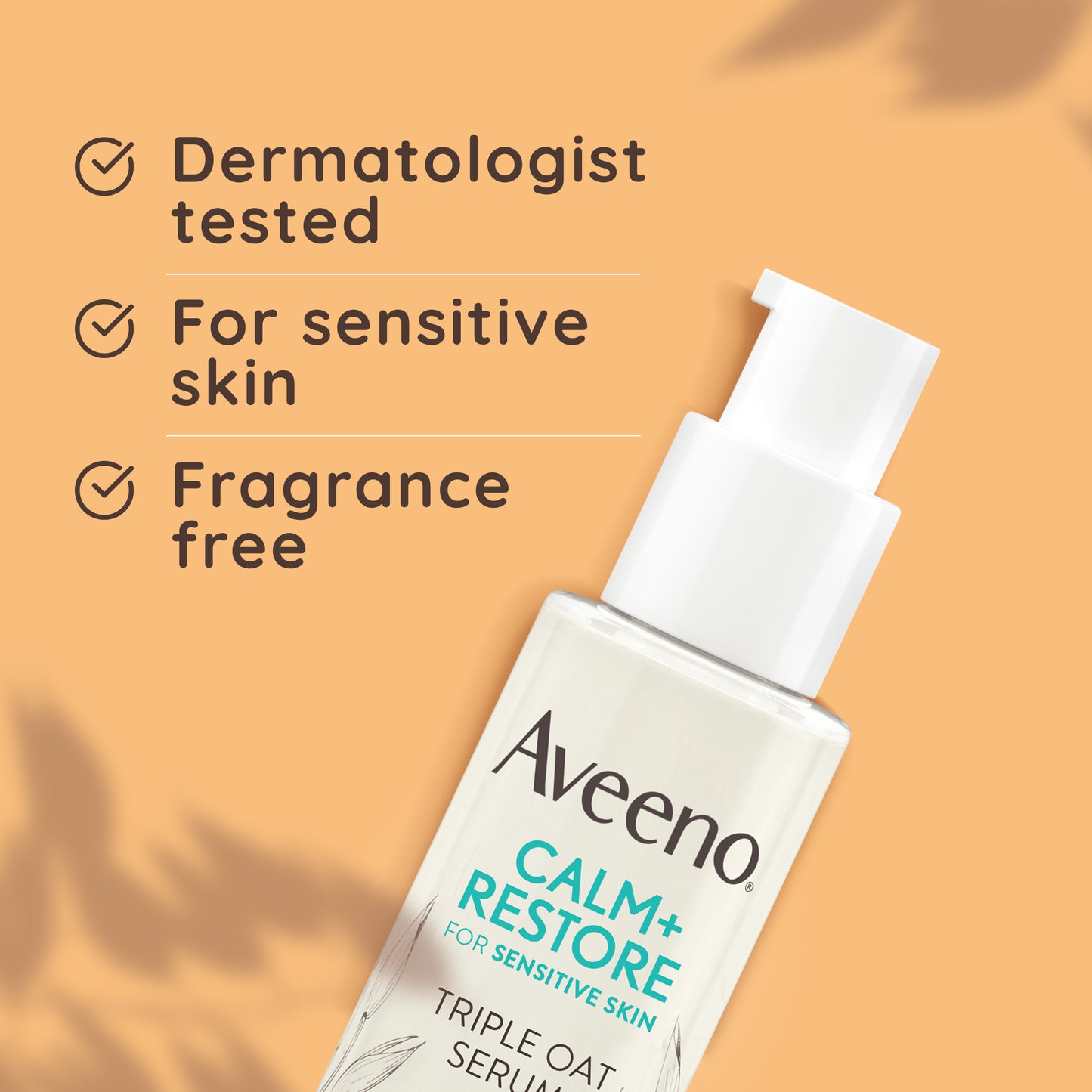 Aveeno Calm + Restore Triple Oat Hydrating Face Serum