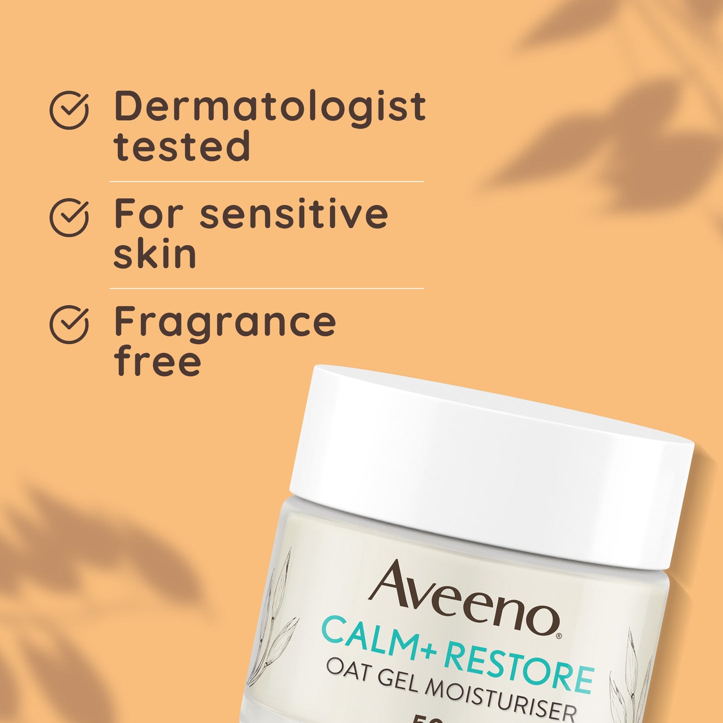 Aveeno Calm + Restore Oat Gel Facial Moisturizer