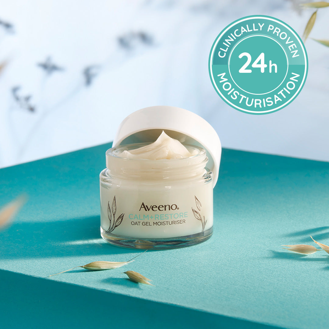 Aveeno Calm + Restore Oat Gel Facial Moisturizer