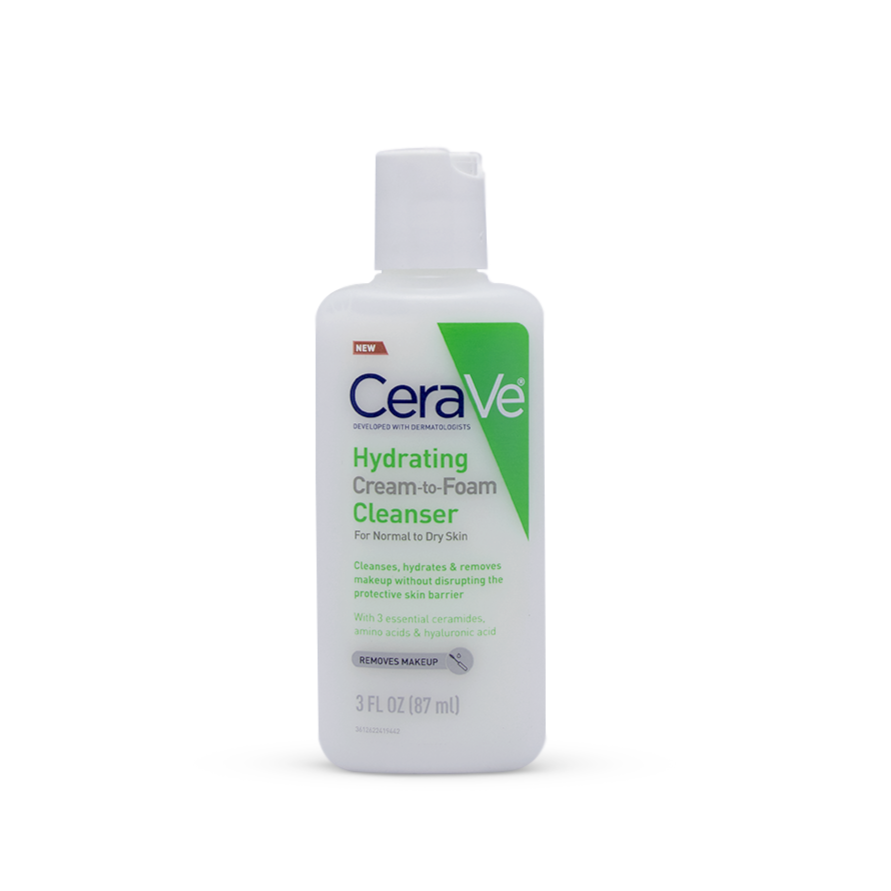 CeraVe Hydrating Cream-to-Foam Cleanser