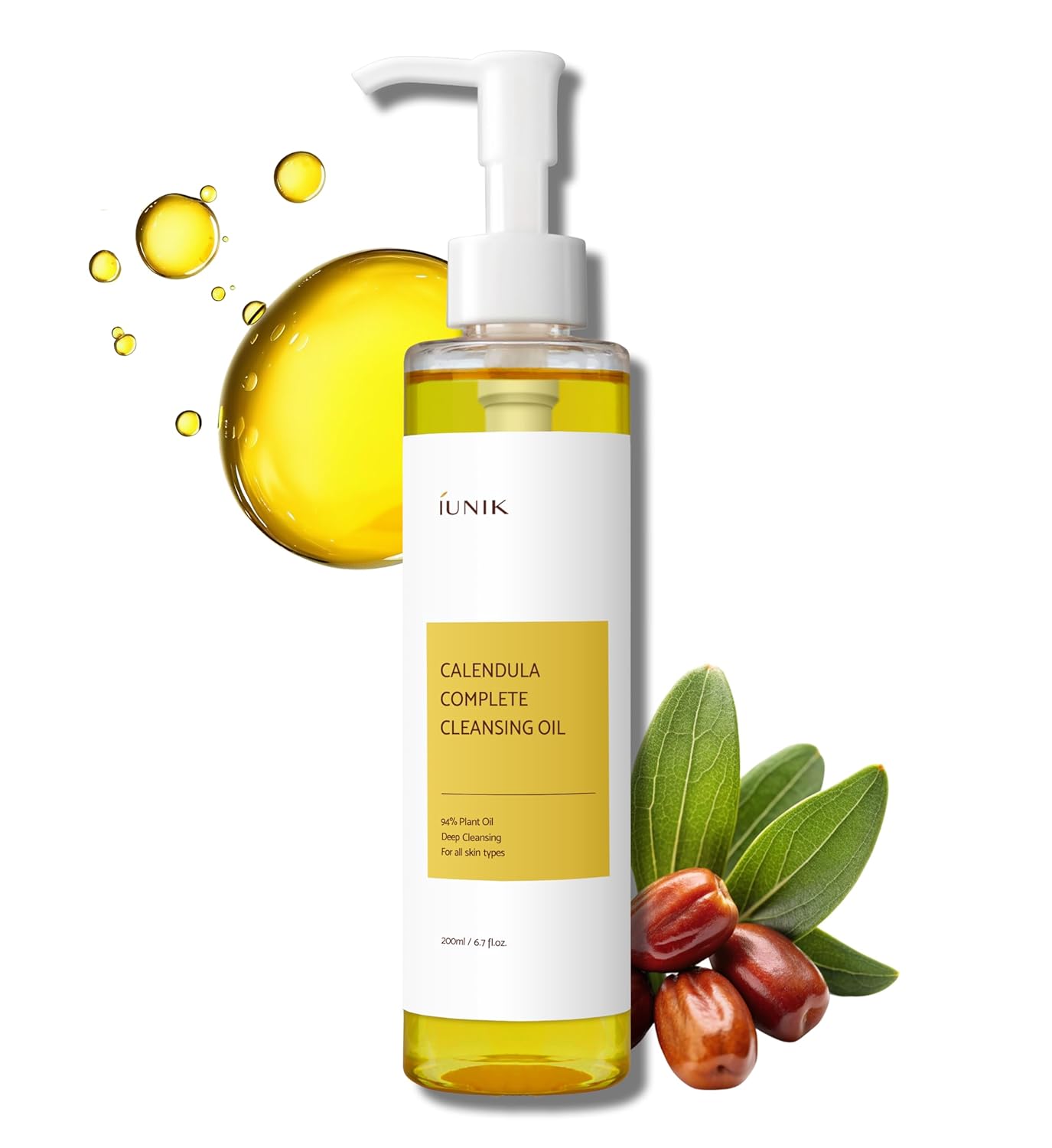 iUNIK Calendula Complete Cleansing Oil 200ml