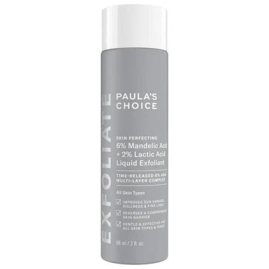 Paula’s Choice 6% Mandelic Acid + 2% Lactic Acid Liquid Exfoliant (88ml)