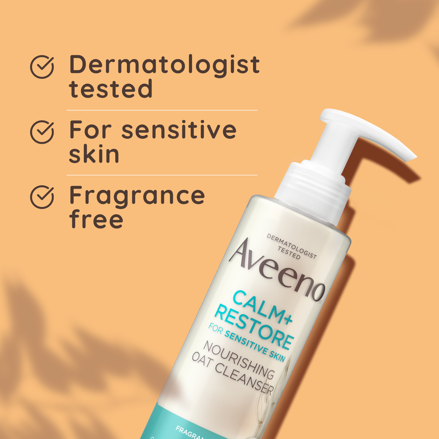 Aveeno Calm + Restore Nourishing Oat Face Cleanser